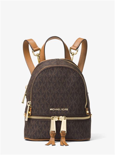 michael michael kors rhea mini|Michael Kors rhea backpack small.